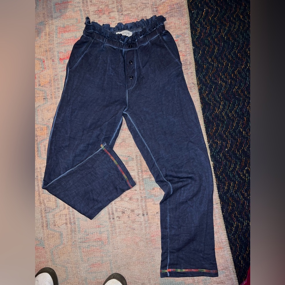 Something Navy Sweatpants